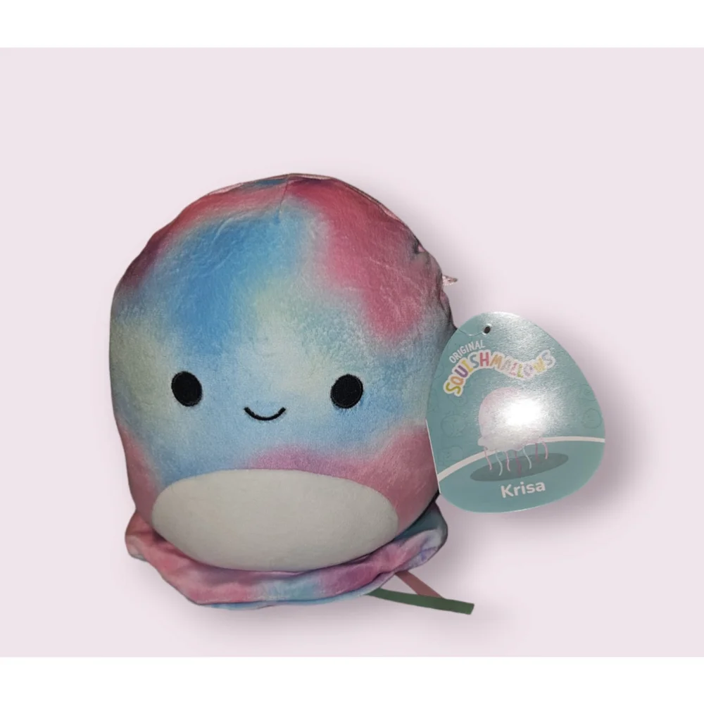Squishmallows Plush Toy Krisa the Jellyfish Blue Pink (NEW)